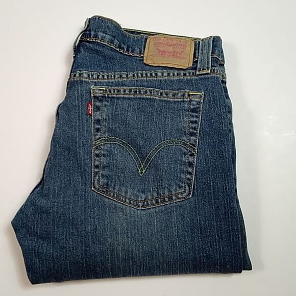 Vintage 80s Levi’s Low Slough Cuff  509 Women's Jeans Size 11 M Unisex - Picture 9 of 12